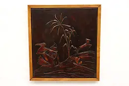 French Art Deco Antique Architectural Salvage 20" Panel #44826