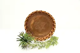 Farmhouse Antique Persian Embossed Copper Serving Tray #45580