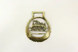 Horse Vintage Brass Harness Medallion, Train #45880