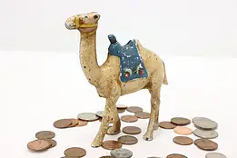 Camel Sculpture Vintage Painted Coin Bank #46845