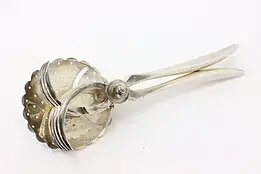 Victorian Antique Silverplate Handheld Citrus Juicer Press #46616