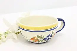 French Vintage Henriot Quimper Hand Painted Coffee Soup Cup #44023