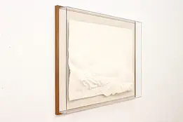 Reclining Nude Vintage Cast Paper Relief Sculpture Gallo 55.5" #46374