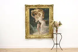 The Storm Antique Tapestry After Cot 63" #47528