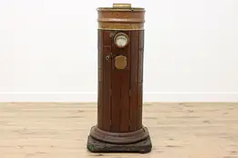 Industrial Salvage Antique Scot Ship Binnacle Compass Kelvin #47141