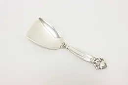 Danish Acorn Sterling Silver Sugar Scoop, Georg Jensen #48763