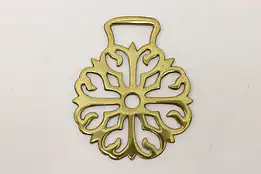 Horse Antique Brass Harness Medallion #45893