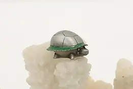 Miniature Vintage Painted Turtle Sculpture #48990