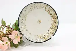 Glazed Ceramic Vintage Plate or Key Dish #49139