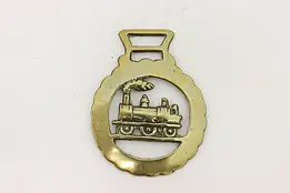 Horse Vintage Brass Harness Medallion, Train #45908
