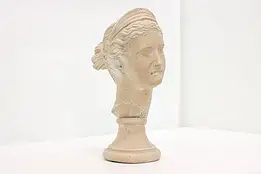 Greek Woman Vintage Bust Sculpture, Austin #49008