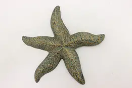 Starfish Vintage Painted Cast Iron Wall Decoration #49681