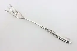 Silver Wheat Reed & Barton Sterling Midcentury Pickle Fork #50749