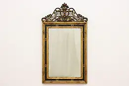 Classical Design Vintage Carved Hall or Bedroom Mirror #50294