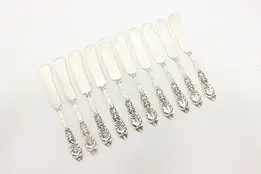 Richelieu International Sterling Silver Set 10 Butter Knives #50696