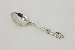 Engraved Sofia Antique Sterling Silver Spoon, Signed #50658