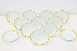 Set of 12 Vintage French Bernardaud Limoges Fruit Bowls #49716