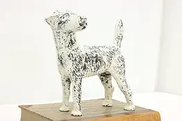 Farmhouse Antique Iron Jack Russell Terrier Dog Door Stop #51839