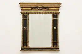 Classical Vintage Gold Painted Bedroom or Entry Wall Mirror #50466