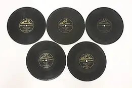 Set of 5 Antique 7" 78 RPM Records, Victor #48939
