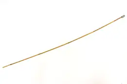 Dog Head Antique Bamboo Teacher Pointer Stick #52762