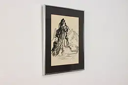 Shono Station Antique Japanese Print after Hiroshige 20.5" #52948