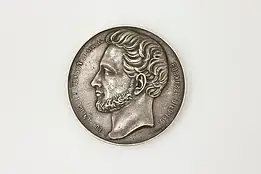 Stonewall Jackson Confederate Civil War 1864 Silver Medal #53338