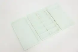 Set of 3 Antique Milk Glass Dental, Artist or Jewelry Trays #53252