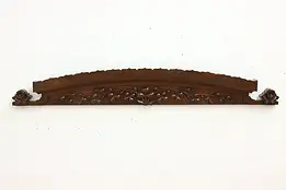 Victorian Eastlake Architectural Salvage Antique Crown Crest #53021