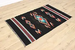 Chimayo Design Vintage Woven Wool Southwest Blanket #53029