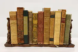 Black Forest Antique Walnut Adjustable Book Holder, Birds #52442