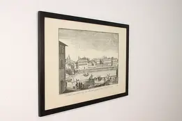 Palazzo Corsini Florence Antique 1700s Engraving, Zocchi 38" #53875