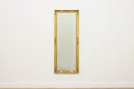 Gold Carved Vertical or Horizontal Beveled Mirror 66" #54141