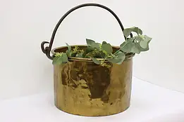 Farmhouse Antique Brass & Iron Candy Kettle or Cauldron #54018
