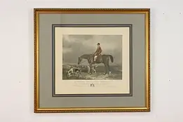 English Antique Print of Mr Charles Davis, W & H Barraud 37" #54372