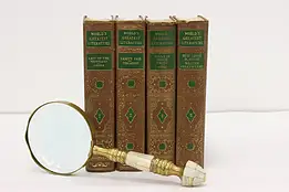 Set of 4 Vintage World's Greatest Literature Novels, Cuneo #52877