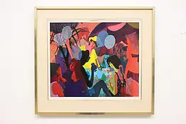 Groovy Cafe Party Vintage Canvas Print, Likan 30.5" #54572