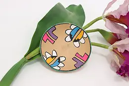 Native American Vintage Jemez Pueblo Pottery Plate #47080