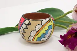 Native American Vintage Jemez Pueblo Painted Pottery Vase #54756