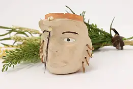 Native American Choctaw Handmade Pottery Figure, Kaniatobe #54746