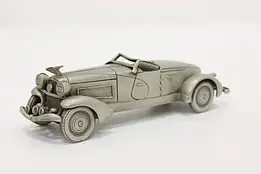 Danbury Mint Vintage Pewter '33 Deusenberg Boattail SJ Model #54890