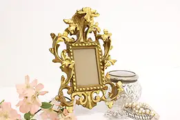 Italian Antique Carved & Gilt Hanging Picture Frame #45594