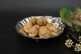 Shell Vintage English Silverplate Serving or Jewelry Tray #54760