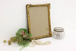 Victorian Antique Carved Gilt 6x8 Picture Mirror Frame #45592