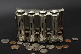 Nickel Plated Vintage McGill High Speed Coin Changer #55141