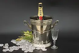 Victorian Antique Silverplate Champagne or Wine Bucket Derby #54994