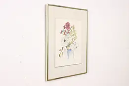 Wild Flowers Vintage Original Ink & Watercolor, Weissler 21" #55482