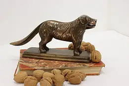 Farmhouse Antique Copper Finish Bronze Dog Nutcracker #55632