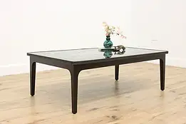 Lacquer Chinese Coffee Table, Pearlescent Peacocks #55507