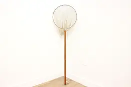 Farmhouse Vintage Pine & Iron Fishing Net #55452